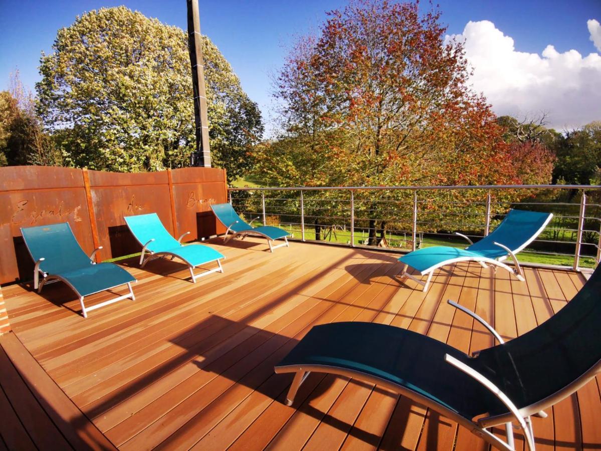 L'Escale Du Bocage Piscine Couverte Chauffee La Flocellière Exterior foto